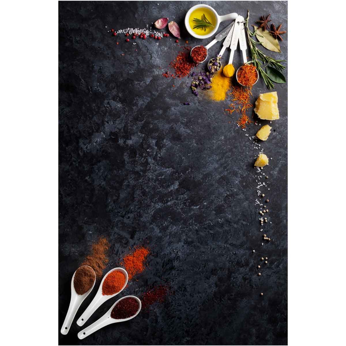 فرشینه آشپزخانه طرح ادویه جات کد h079