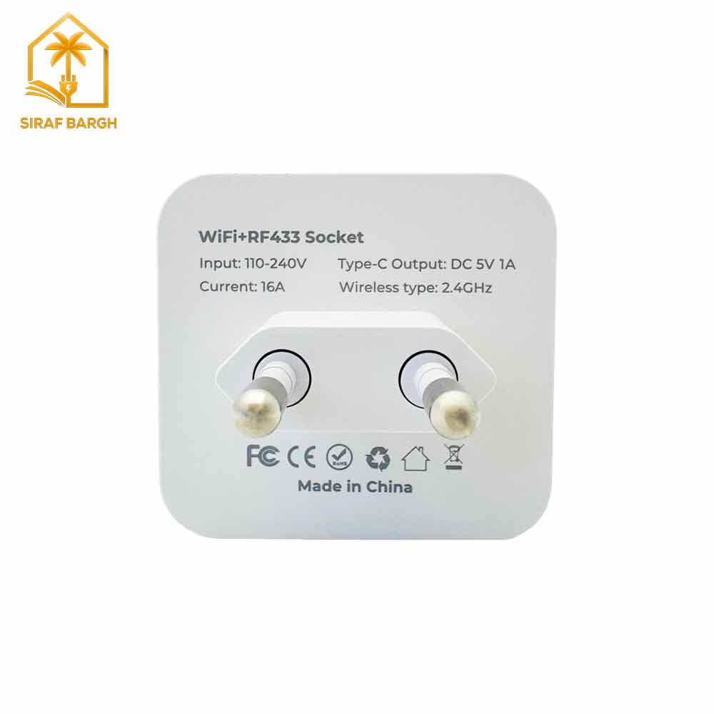 پریز هوشمند زیگبی تویا ماژول خور Tuya Zigbee — تصویر ۳