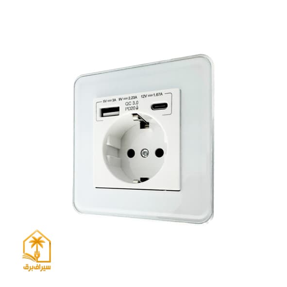 پریز برق زیگبی تویا طرح هوشمند Tuya Zigbee — تصویر ۵