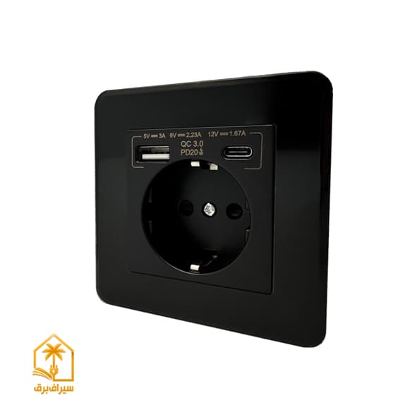 پریز برق زیگبی تویا طرح هوشمند Tuya Zigbee — تصویر ۴