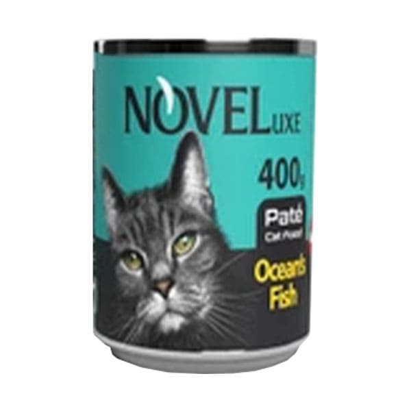 کنسرو گربه نوول لوکس ماهی اقیانوسی Novel lux Ocean-Fish