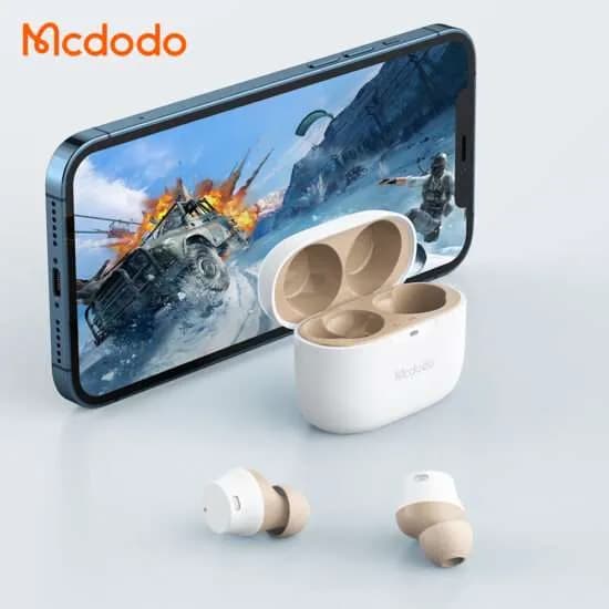 هندزفری بلوتوث دوگوش مک دودو Mcdodo HP-8021 Airlinks ENC Wireless Earbuds — تصویر ۲
