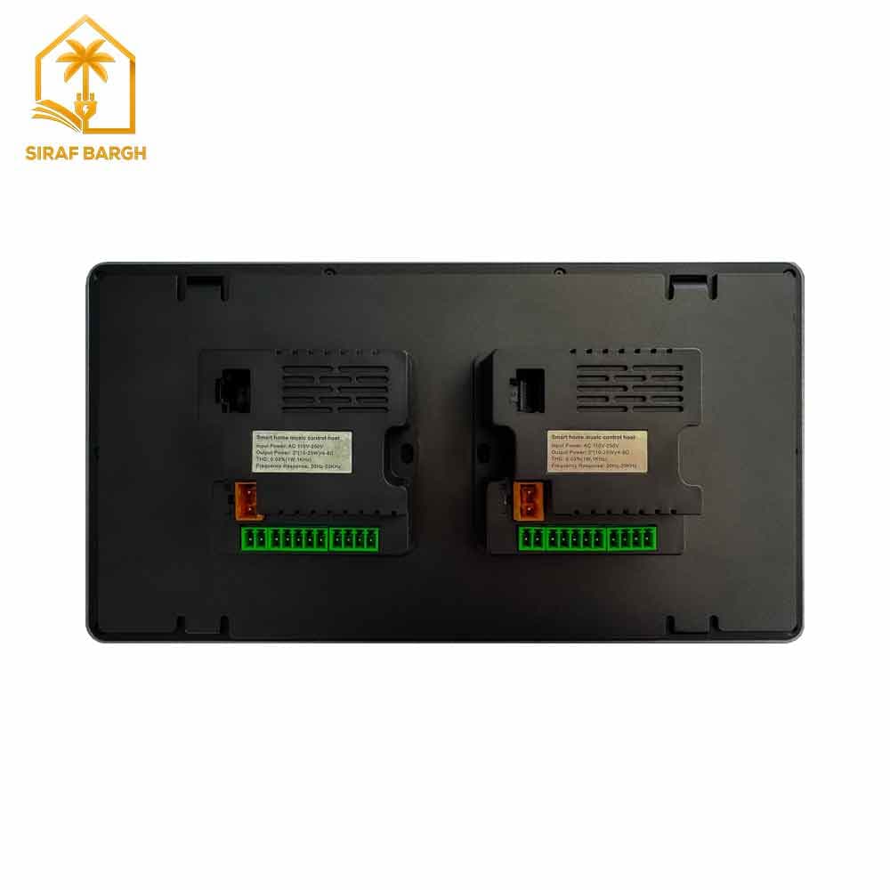 تاچ پنل هوشمند زیگبی 8 اینچ تویا دو آمپلی Tuya Zigbee — تصویر ۲