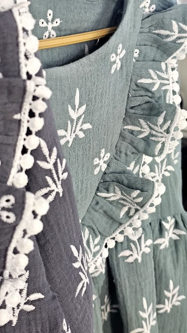 پیراهن دخترانه مبینا — تصویر ۷