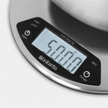 ترازو آشپزخانه استیل مات برابانتیا brabantia — تصویر ۶