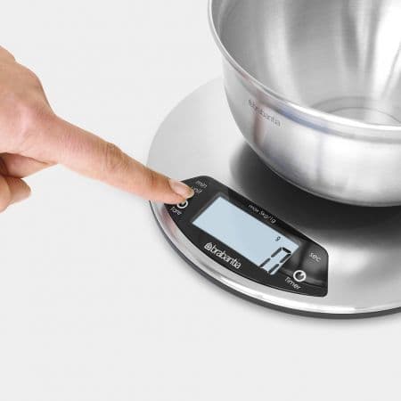 ترازو آشپزخانه استیل مات برابانتیا brabantia — تصویر ۴