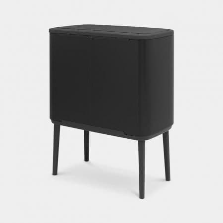 سطل زباله 11+23 لیتر مشکی چهارپایه برابانتیا brabantia — تصویر ۶