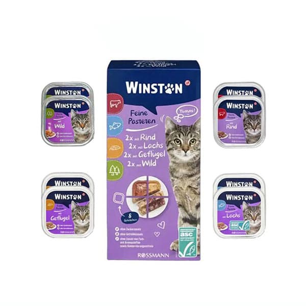 کنسرو گربه وینستون مدل مولتی پک Winston Multipack — تصویر ۲
