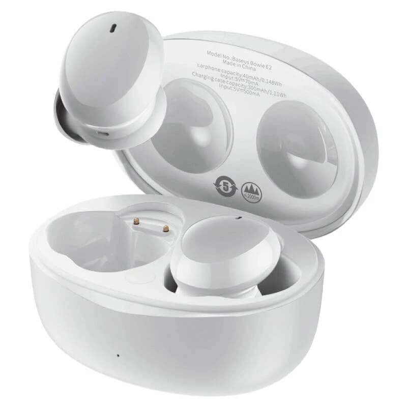 هندزفری بلوتوث دوگوش بیسوس Baseus E2 Bowie True Wireless Earphones NGTW090001 — تصویر ۷