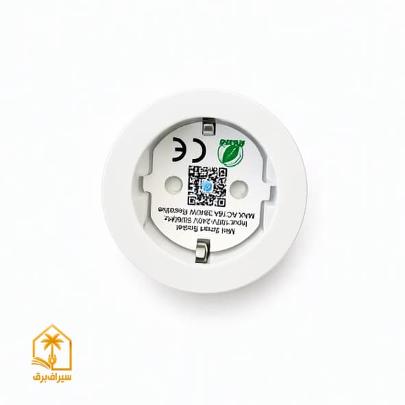 پریز هوشمند دوشاخه دار 16 آمپر Led تویا Tuya Wifi مانیتورینگ مصرف انرژی — تصویر ۴