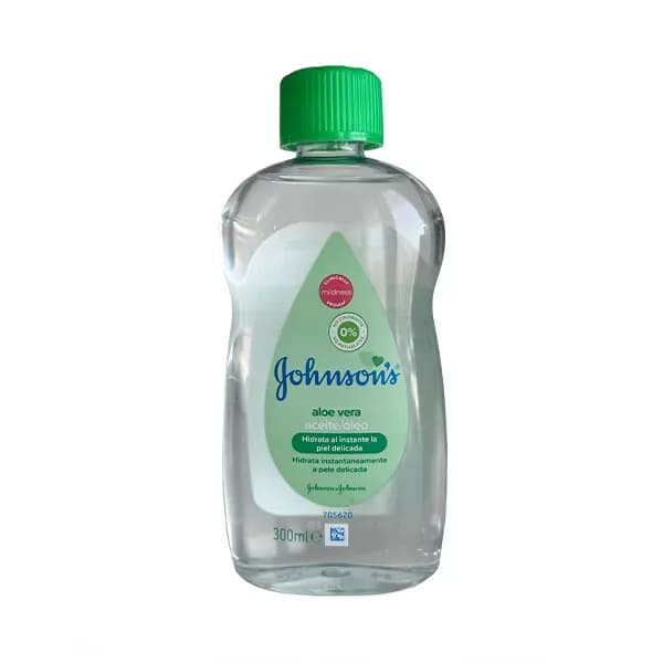 روغن بچه جانسون با عصاره آلوئه ورا حجم 300 میل