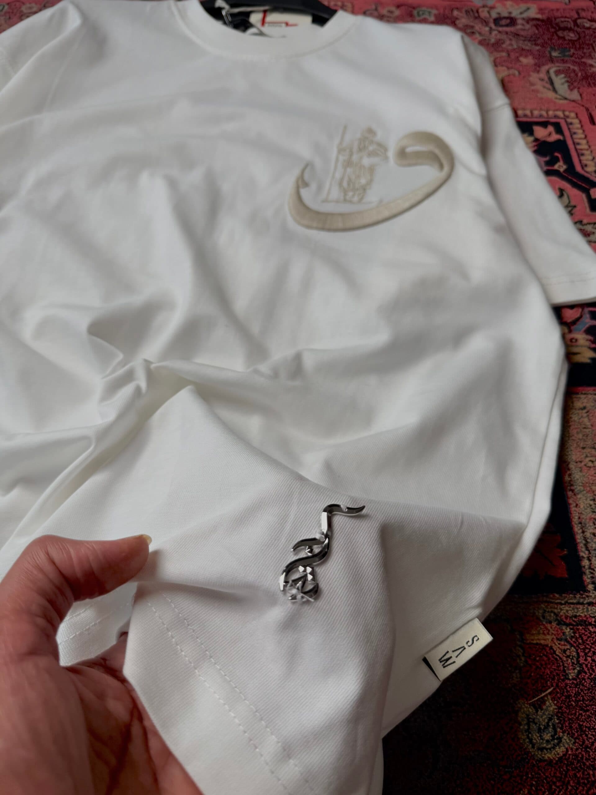 تیشرت برند saw طرح “واو” + وارداتی — تصویر ۷