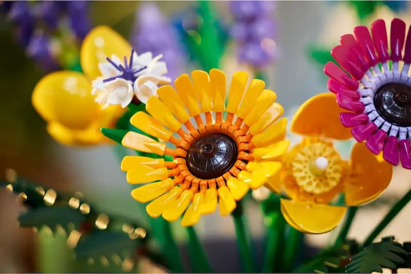 لگو آیکانز مدل دسته گلهای وحشی Wildflower Bouquet 10313 — تصویر ۵