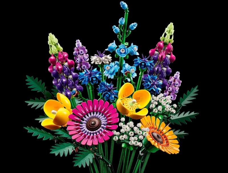 لگو آیکانز مدل دسته گلهای وحشی Wildflower Bouquet 10313 — تصویر ۳