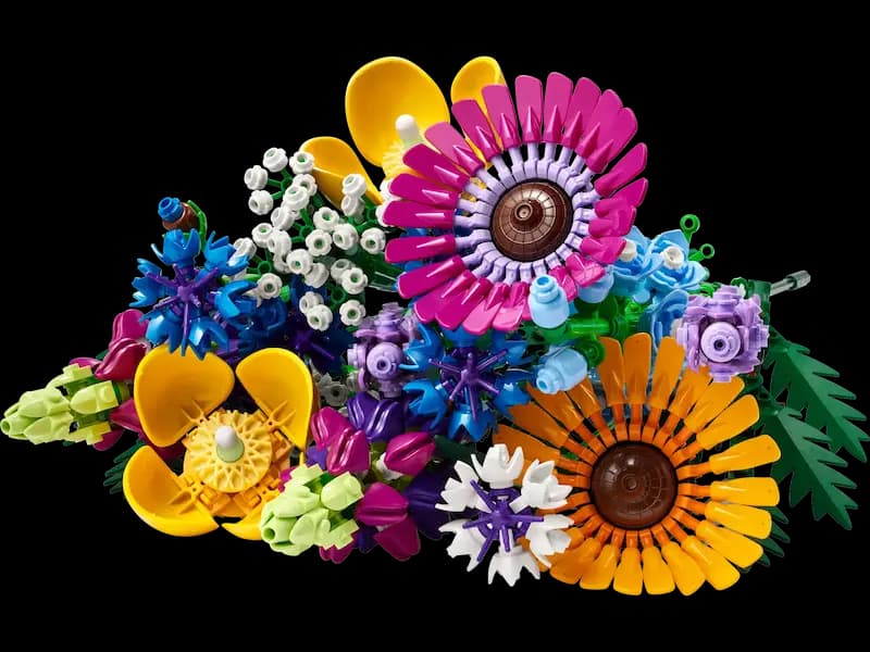 لگو آیکانز مدل دسته گلهای وحشی Wildflower Bouquet 10313 — تصویر ۴