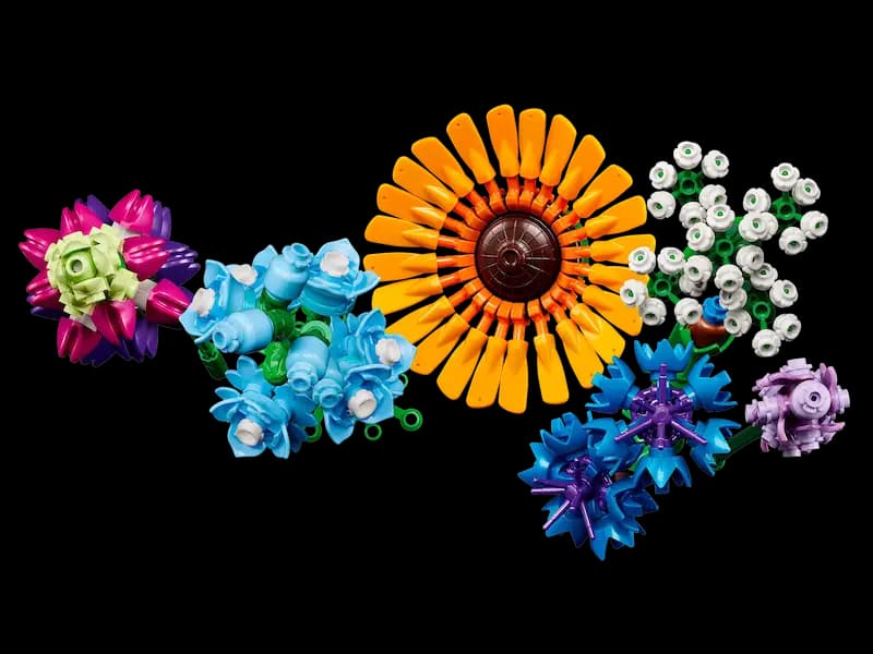 لگو آیکانز مدل دسته گلهای وحشی Wildflower Bouquet 10313 — تصویر ۸