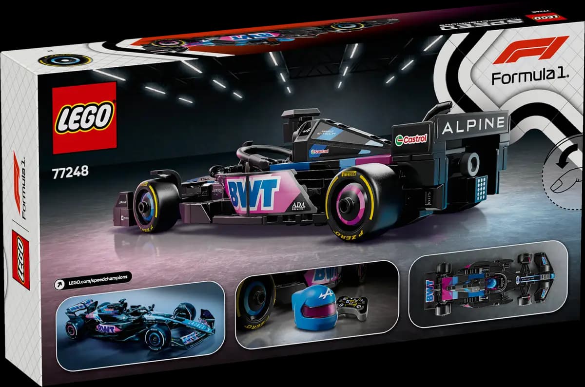 لگو اسپید مدل BWT Alpine F1® Team A524 کد 77248 — تصویر ۸