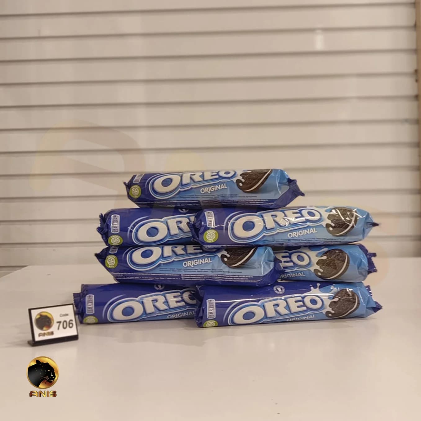 بیسکویت کرم دار اورئو مدل oroginal اروپایی حجم 154 گرم — تصویر ۳