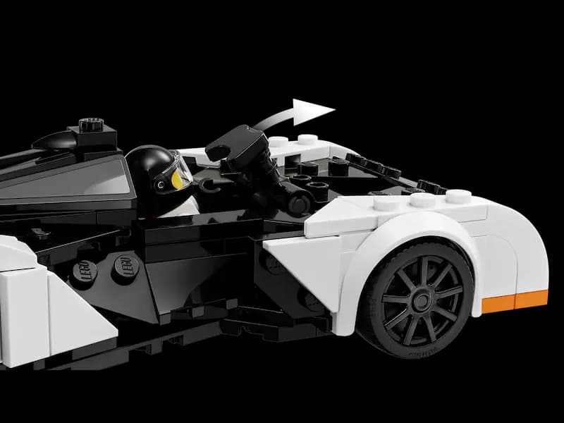 لگو اسپید مدل McLaren Solus GT & McLaren F1 LM کد 76918 — تصویر ۶