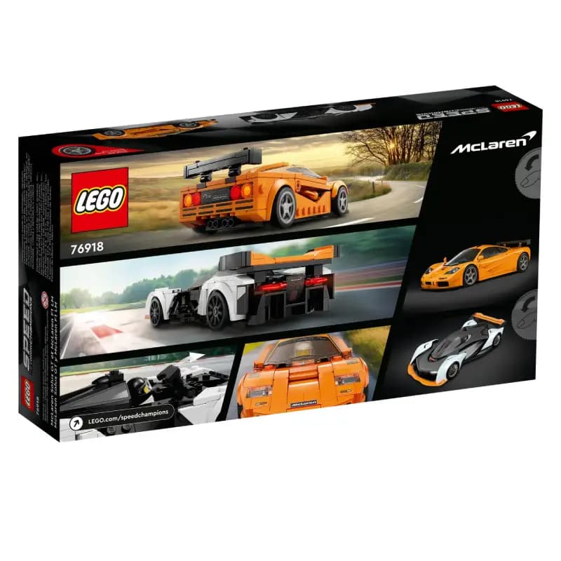لگو اسپید مدل McLaren Solus GT & McLaren F1 LM کد 76918 — تصویر ۱۰