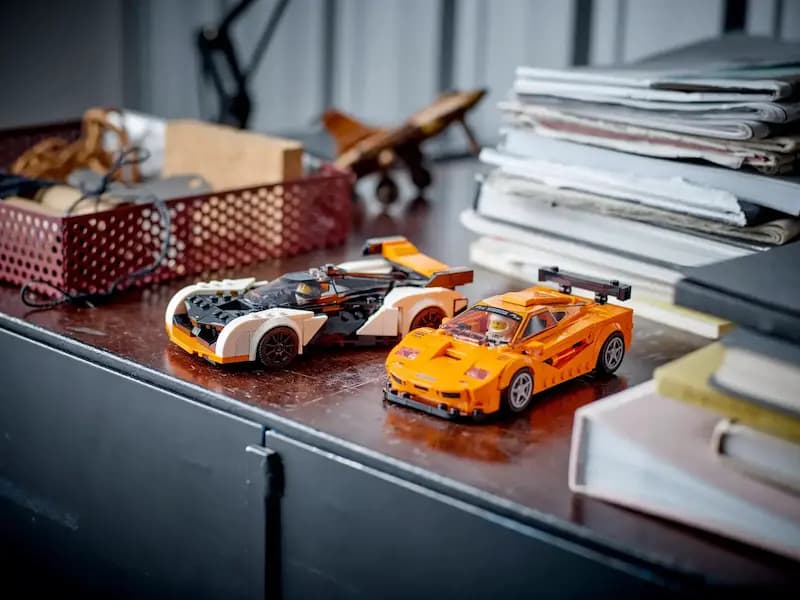 لگو اسپید مدل McLaren Solus GT & McLaren F1 LM کد 76918 — تصویر ۲