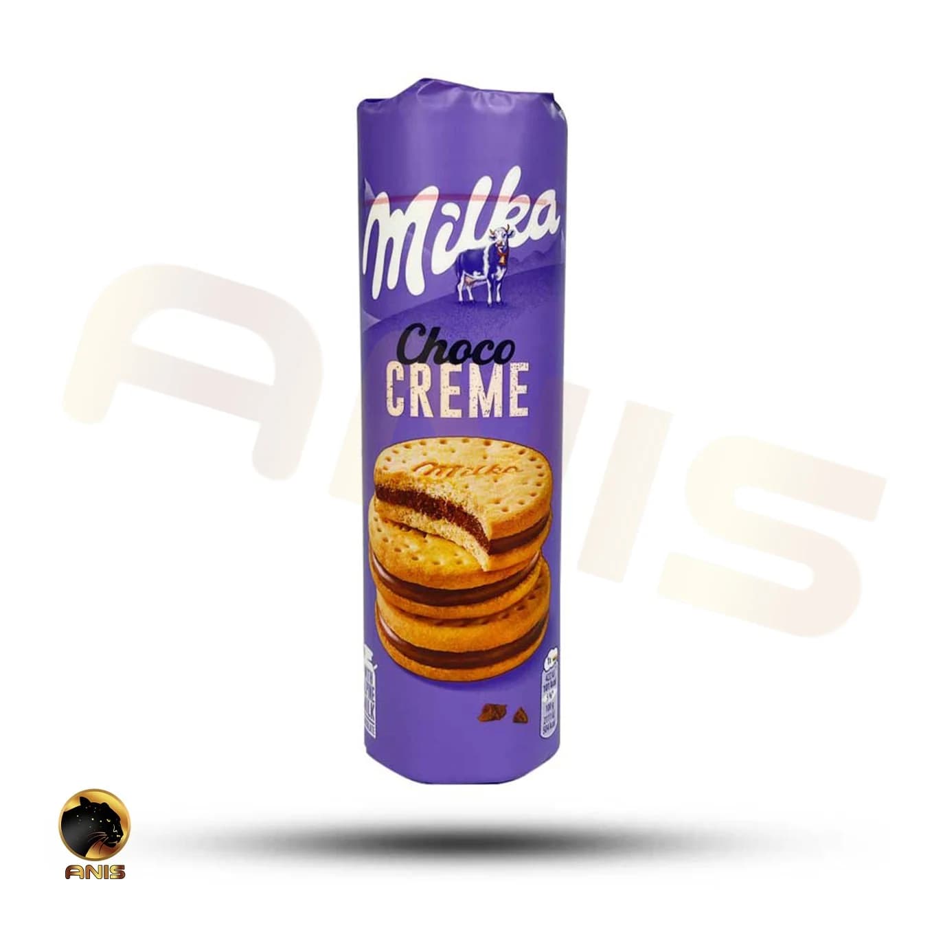 بیسکویت کرمدار شکلاتی choco creme میلکا سوئیسی 260 گرم