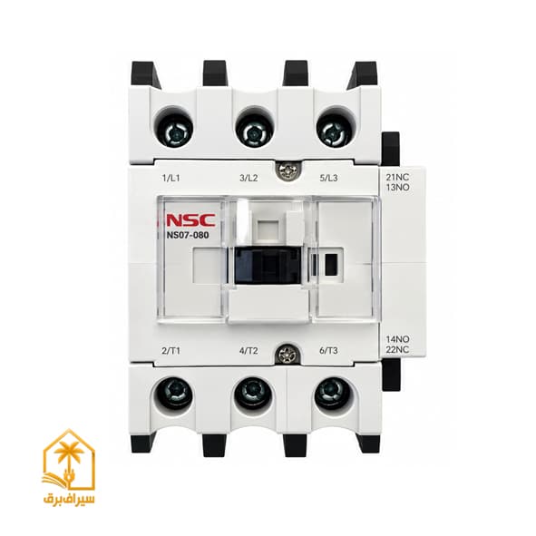 کنتاکتور 80 آمپر 220 ولت برند NSC مدل NS07-080 — تصویر ۶