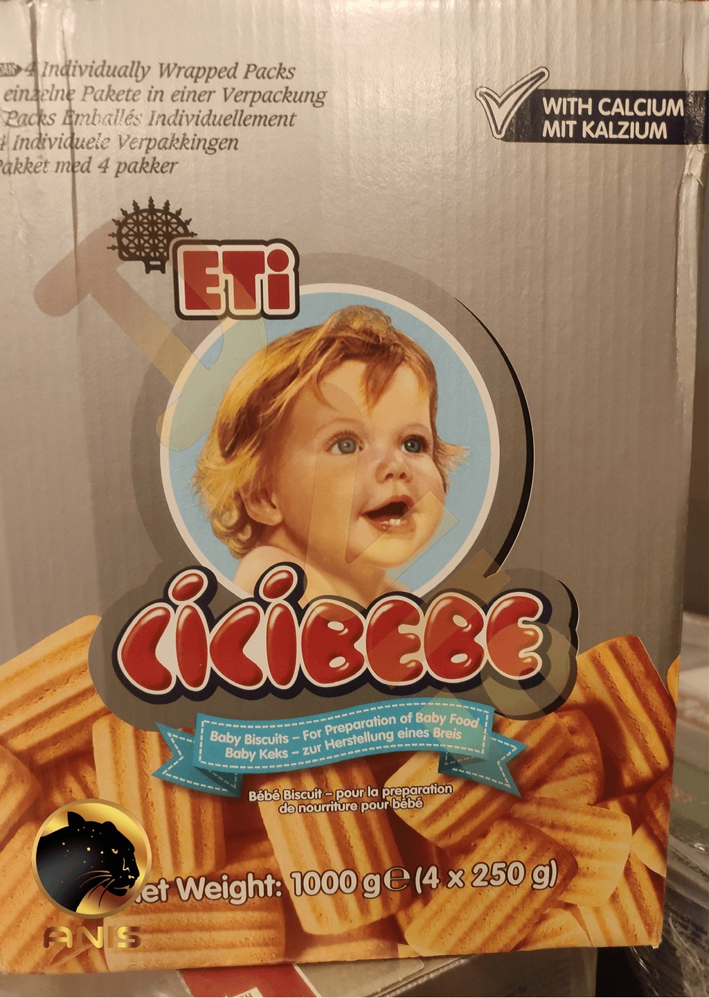بیسکویت کودک اتی جی جی به به Eti Cicibebe حجم 1 کیلوییEti Cicibebe Biscuit 1kg — تصویر ۳
