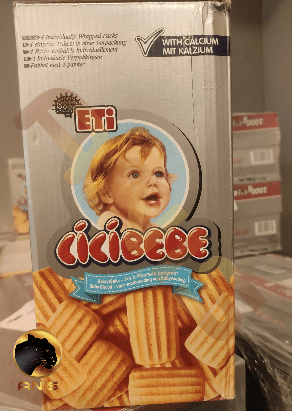 بیسکویت کودک اتی جی جی به به Eti Cicibebe حجم 1 کیلوییEti Cicibebe Biscuit 1kg