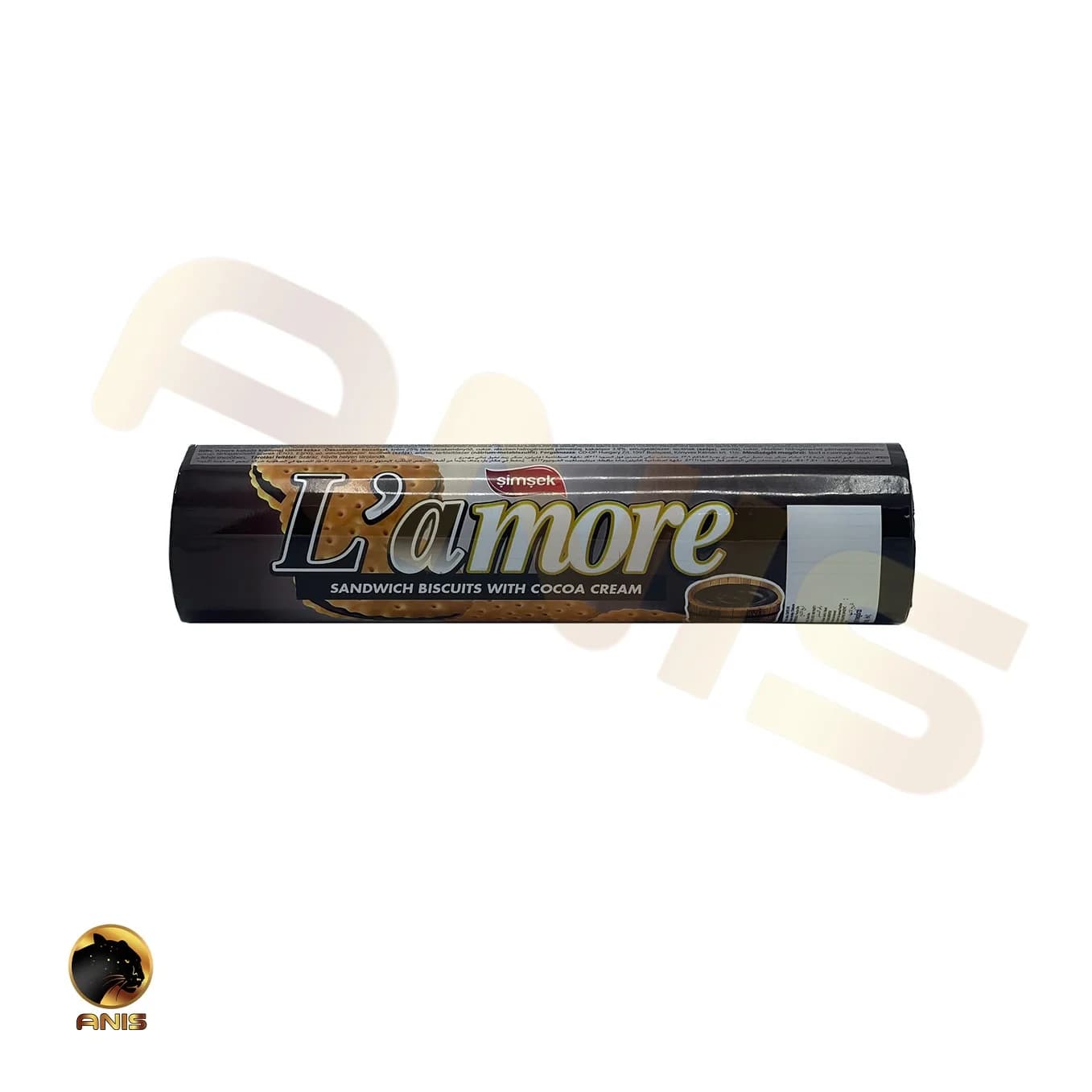 بیسکویت لاموره Lamore شیمشک طعم شکلاتی 180 گرم