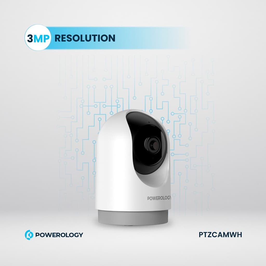 دوربین مداربسته پاورولوژی مدل PTZCAMWH کیفیت ۳ مگاپیکسل با دید در شب — تصویر ۸