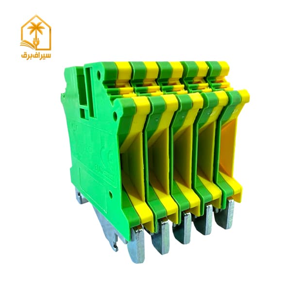 ترمینال ریلی ارت برند NSC سایز 4 مدل FJ4N/D — تصویر ۳