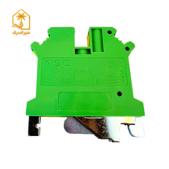ترمینال ریلی ارت برند NSC سایز 6 مدل FJ6N/D — تصویر ۴