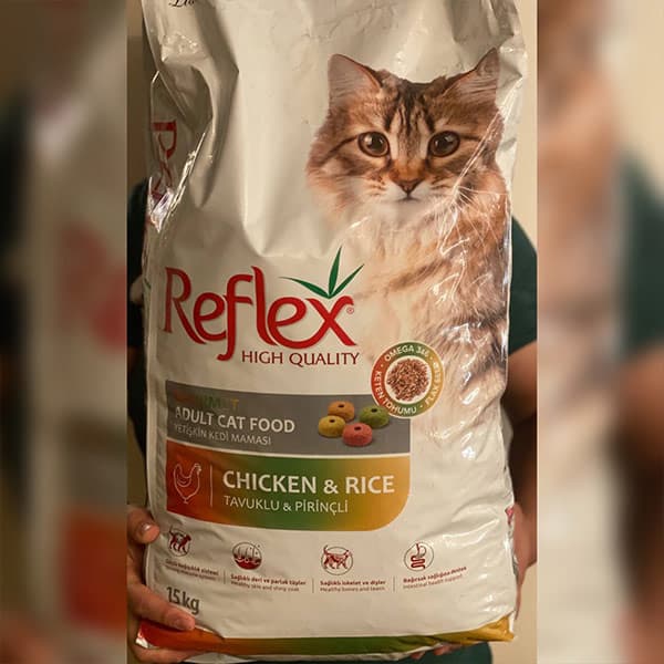 غذای خشک گربه رفلکس مولتی کالر Reflex Multi Color — تصویر ۲