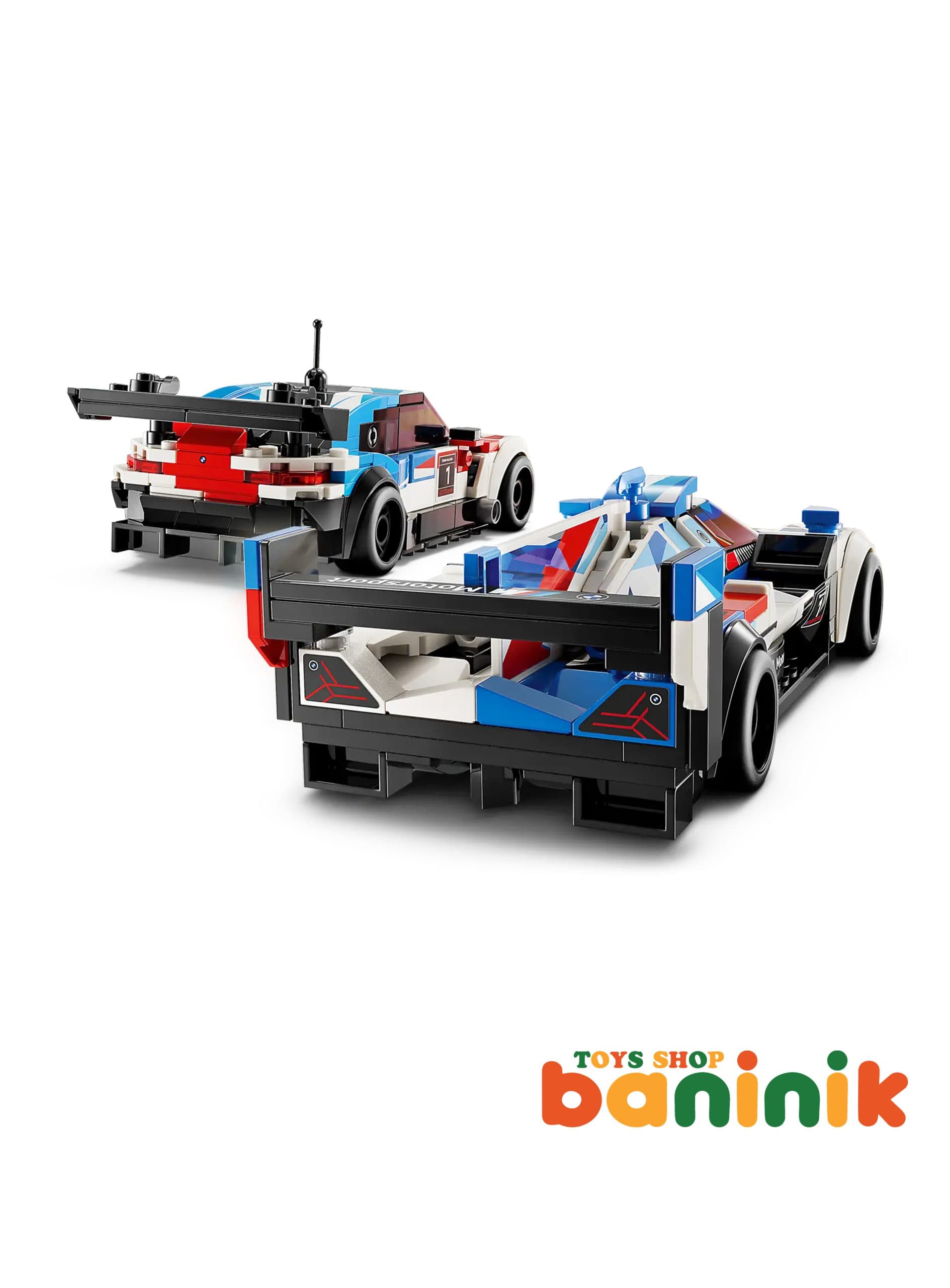 لگو اسپید مدل BMW M4 GT3 & BMW M Hybrid V8 کد 76922 — تصویر ۱۱