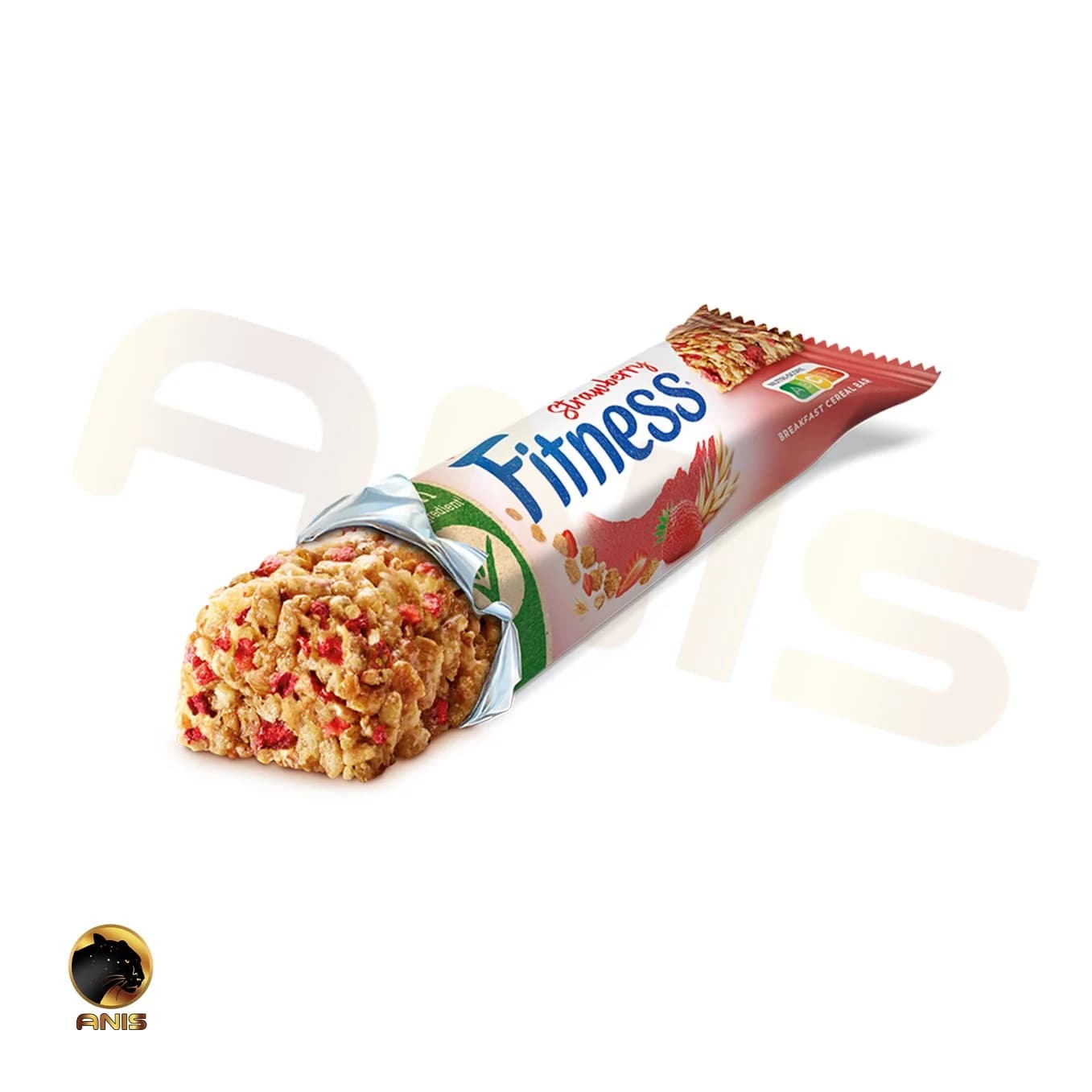 پروتئین بار رژیمی توت فرنگی fitness نستله حجم 23.5 گرم — تصویر ۲