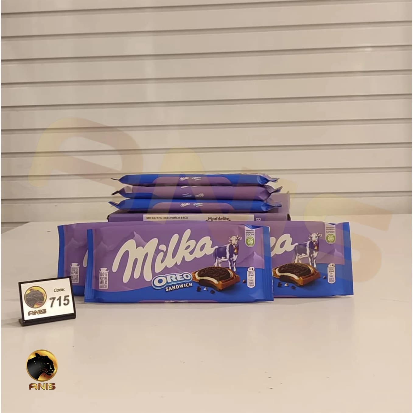 تابلت شکلات شیری oreo sandwich میلکا سوئیسی 92 گرم — تصویر ۲