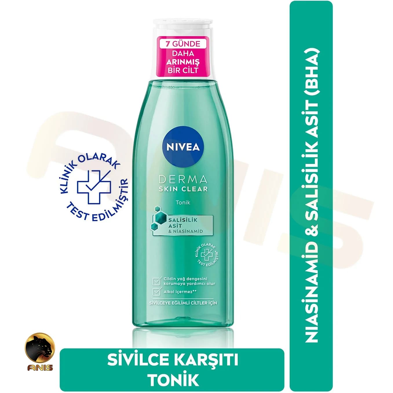 تونر Derma Skin Clear نیوا ضد جوش 200 میل