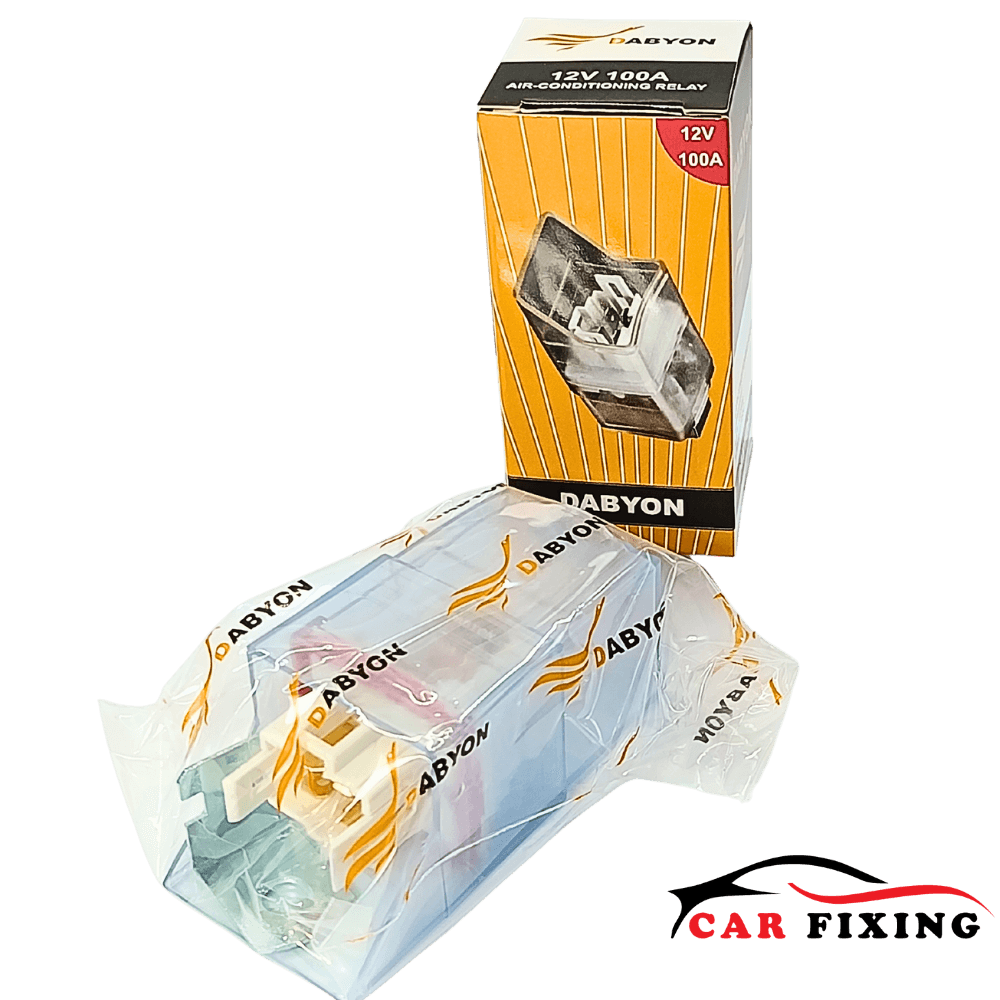 رله فن پراید انژکتور 100 آمپر برند DABYON | کیفیت بالا و عملکرد مطمئن در سیستم خنک‌کننده