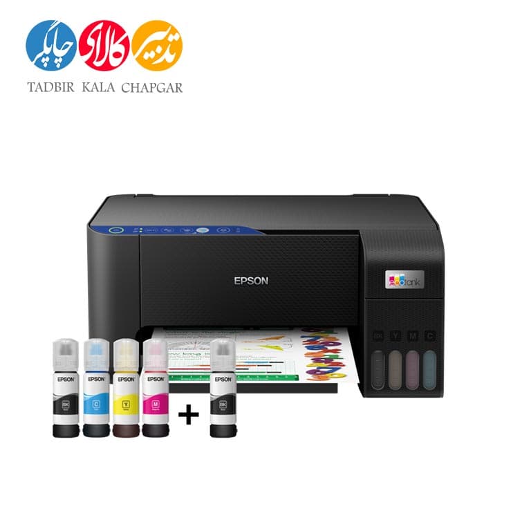 پرینتر چند کاره جوهر افشان اپسون مدل EcoTank L3251w — تصویر ۴