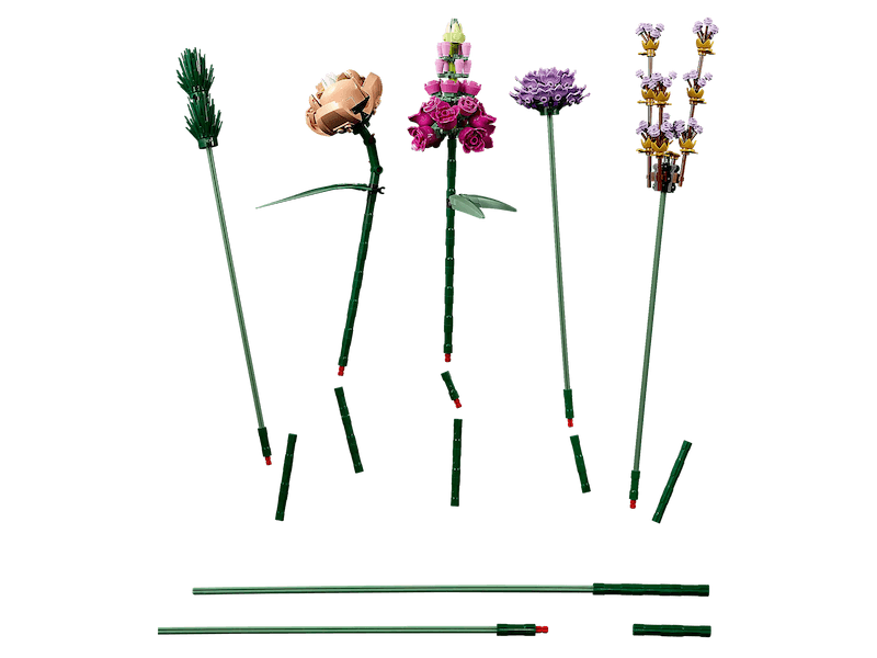 لگو آیکانز مدل دسته گل کلاسیک Flower Bouquet 10280 — تصویر ۵