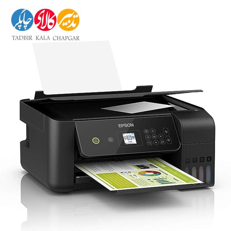 پرینتر چند کاره جوهر افشان اپسون مدل EcoTank L3160 — تصویر ۴