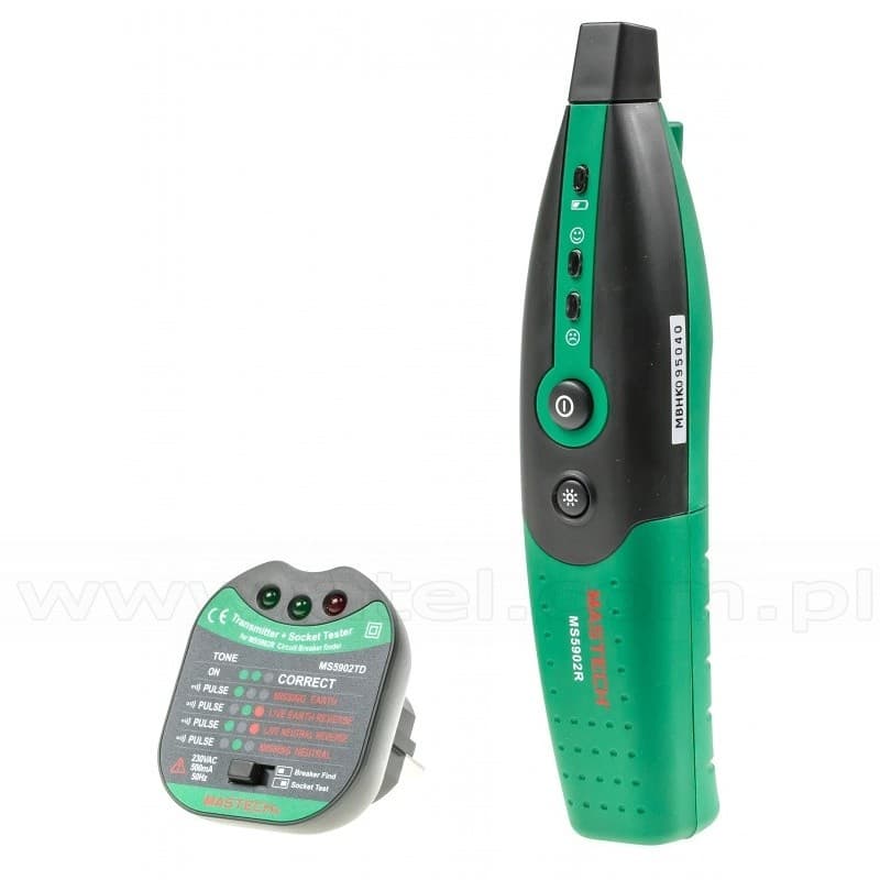 تستر پریز برق و نشتی جریان و مدار شکن مستک MASTECH MS5902RT