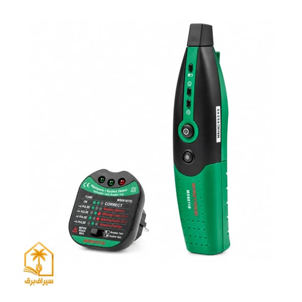 تستر پریز برق و نشتی جریان و مدار شکن مستک MASTECH MS5902RT — تصویر ۴