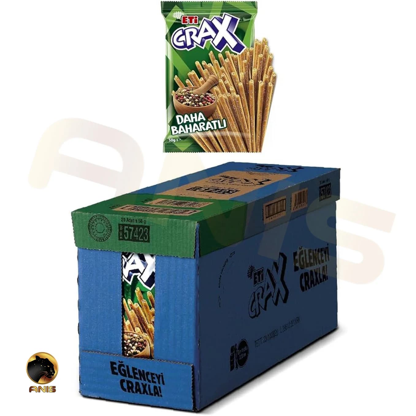چوب شور اتی ادویه ای eti وزن 45 گرم — تصویر ۳