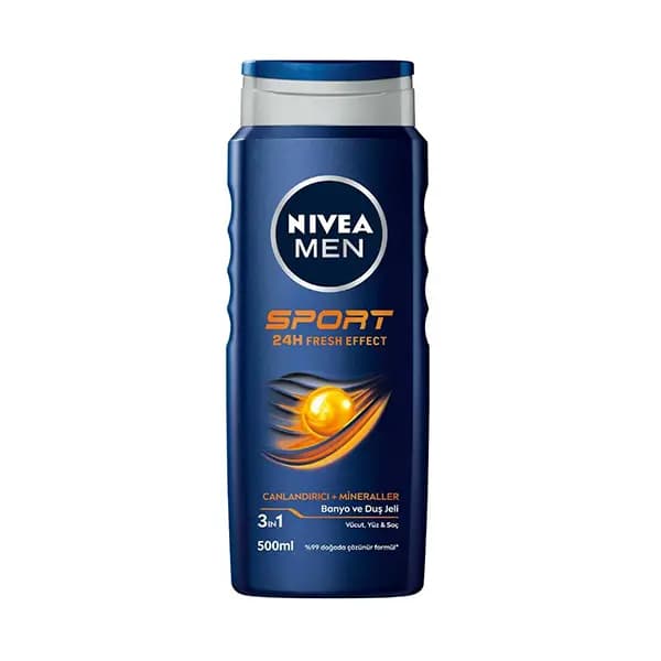 شامپو سر و بدن مردانه نیوا مدل Sport حجم 500 میلی لیتر
