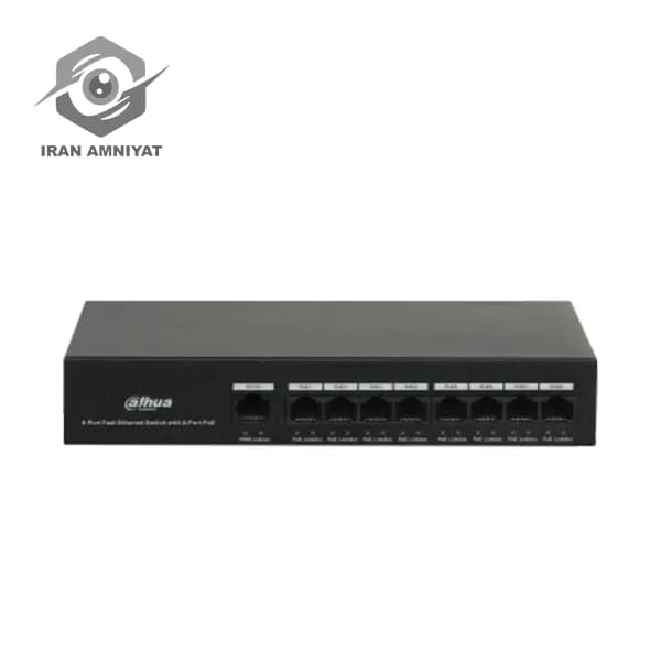 سویچ 8 پورت داهوا مدل PFS3009-8ET-65