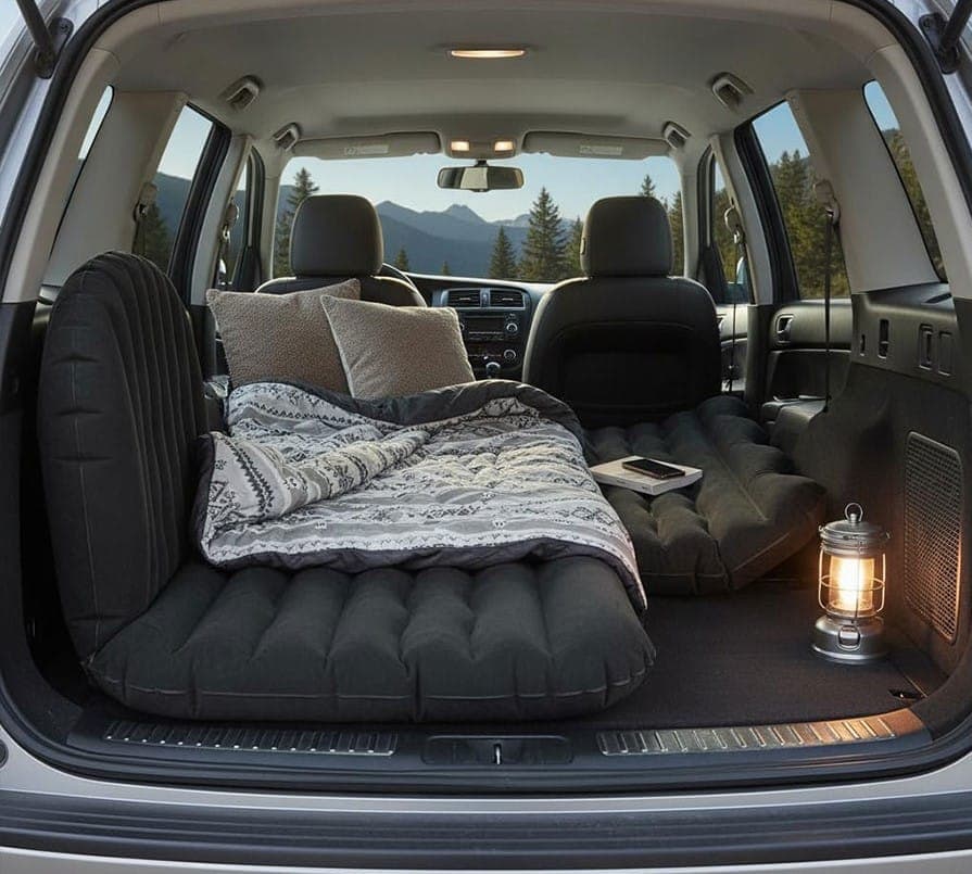 تشک بادی خودرو گرین لاین Green Lion Inflatable Car Air Mattress مدل GNINCARAMTSBK — تصویر ۶