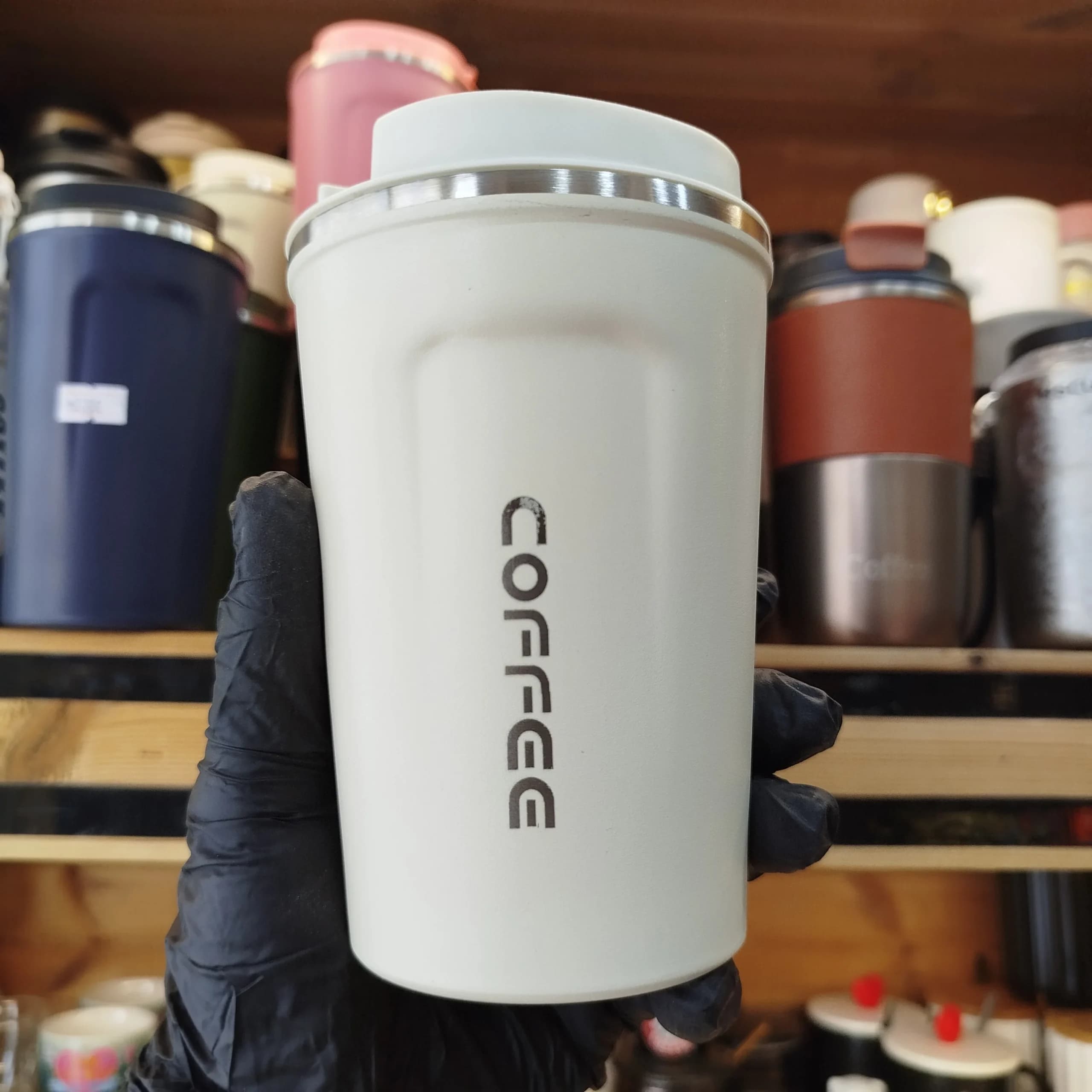 تراول ماگ مدل کافی Coffee نیم لیتری — تصویر ۲