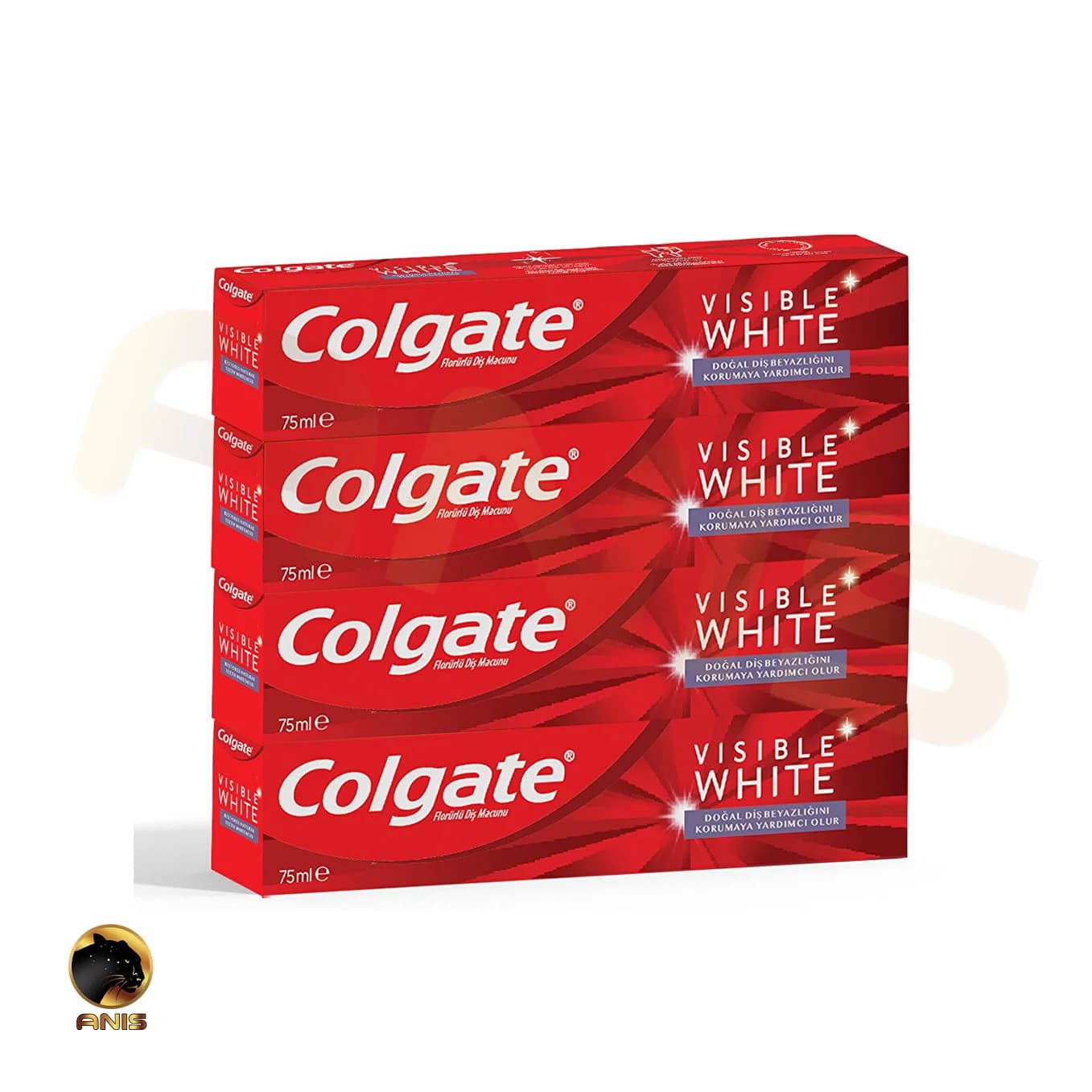 خمیر دندان Visible White کلگیت حاوی فلوراید 75 میل — تصویر ۲